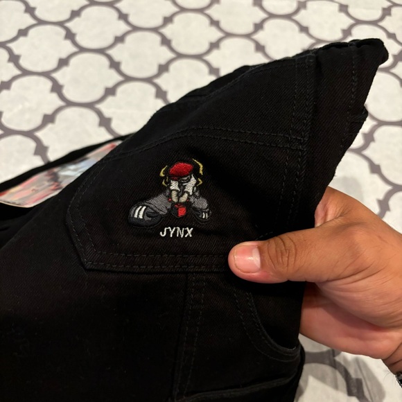 Vintage Jynx Jeans Kids 5-6 Made In USA Y2K Baggy Wide JNCO Skater Rare New - Picture 5 of 14